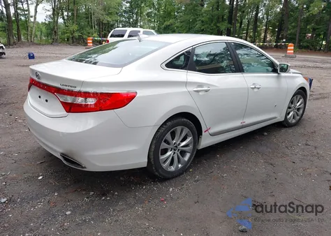 2014 Hyundai Azera Limited from USA, damaged, VIN KMHFH4JG5EA396218